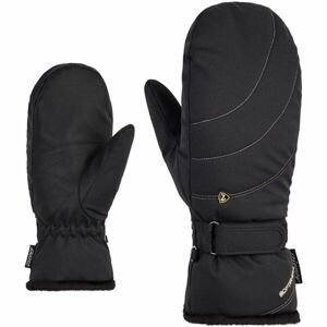 Ziener KAHLIA Dámské lyžařské rukavice, černá, veľkosť 6.5