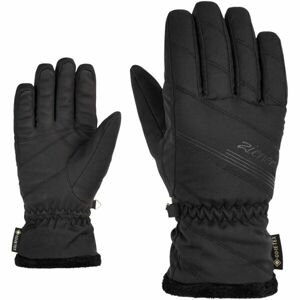 Ziener KASIA Dámské lyžařské rukavice, černá, veľkosť 7.5