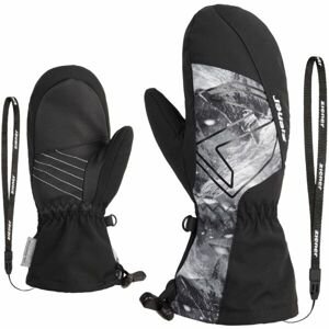 Ziener LAVALINO Dětské lyžařské rukavice, černá, veľkosť 4.5