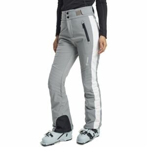 TENSON GRACE SOFTSHELL SKI W Dámské lyžařské softshellové kalhoty, šedá, veľkosť S