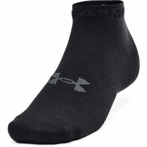 Under Armour ESSENTIAL LOW CUT 3PK Dámské ponožky, černá, veľkosť L