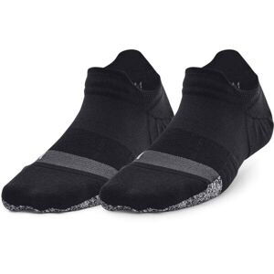 Under Armour BREATHE 2 NO SHOW TAB 2PK Dámské ponožky, černá, veľkosť OSFM