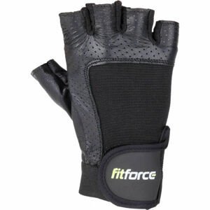 Fitforce PFR01 Fitness rukavice, černá, velikost S