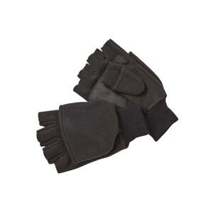 Kinetic Rukavice Wind Stop Fold Over Mitt Black - L