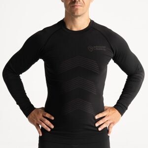 Adventer & fishing Spodní prádlo tričko Steel & Black - XL-XXL