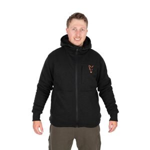 Fox Bunda Collection Sherpa Jacket Black & Orange - M