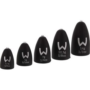 Westin Záťeže Add-It Tungsten Bullet Matte Black - 3,5g 5ks