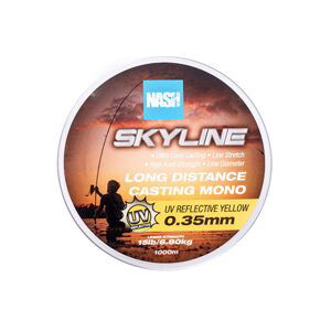 Nash Vlasec Skyline Mono UV Yellow 1000m - 0,30mm