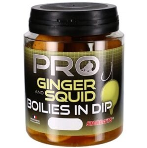 Starbaits Boilies v dipu Pro Ginger Squid 150g - 20mm