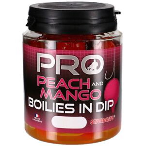 Starbaits Boilies v dipu Pro Peach Mango 150g - 24mm