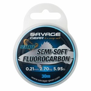 Savage Gear Fluorocarbon Semi-Soft Fluorocarbon Seabass 30m - 0,29mm