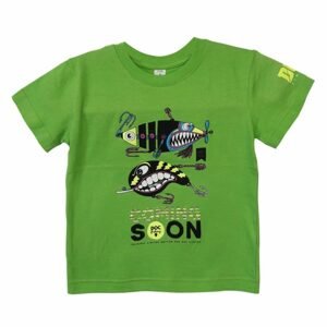 DOC Dětské triko Třpytky zelená - 4 roky