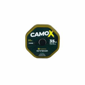 RidgeMonkey Šňůrka Connexion CamoX Stiff Coated Hooklink 20m