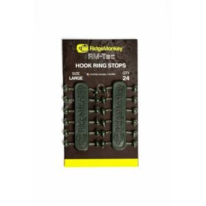 RidgeMonkey Gumové Stopery RM-Tec Hook Ring Stops 24ks