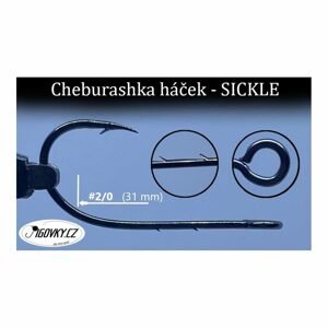 Jigovky Háček Cheburashka Sickle 10ks - 3/0