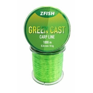 Zfish Vlasec Green Cast Carp Line 1000m - 0,34mm