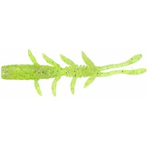 Illex Gumavá nástraha Nymfa Scissor Comb Glow Chartreuse - 7,6cm 8ks