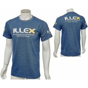 Illex Tričko Short Sleeved Navy Blue - XL