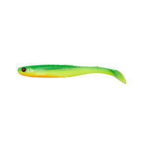 Savage Gear Gumová nástraha Slender Scoop Shad Green Yellow - 13cm 12g