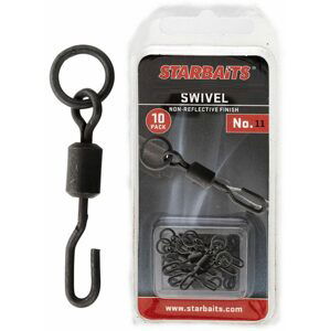 Starbaits Obratlík Spinner Swivel Ronnie 10ks - vel.11