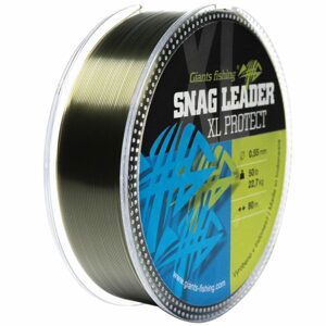 Giants Fishing Šokový vlasec Snag Leader XL - Protect Army Green 80m - 0,50mm/45lb/20,5kg