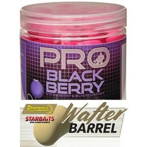 Starbaits Dumbels Wafter Pro 70g - Black Berry 14mm