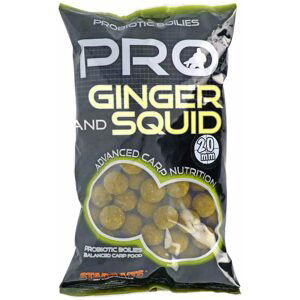 Starbaits Pro Ginger Squid Boilies 1kg - 14mm