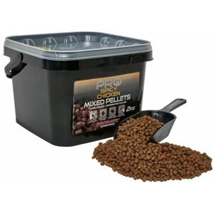 Starbaits Peletky Mixed Pellets 2kg - Spicy Chicken
