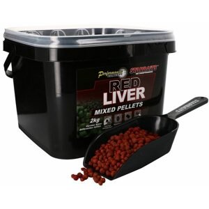 Starbaits Peletky Mixed Pellets 2kg - Red Liver