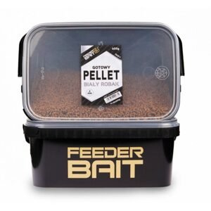 FeederBait Pellet 2 mm Ready to fish 600 g - Bilý červ