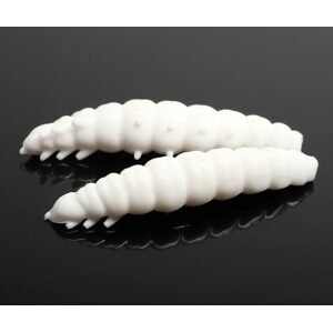 Libra Lures Larva White - 3cm 15ks