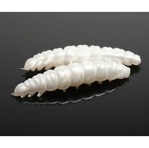 Libra Lures Larva Silver Pearl - 3,5cm 12ks