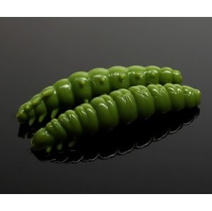 Libra Lures Larva Olive Green - 3cm 15ks