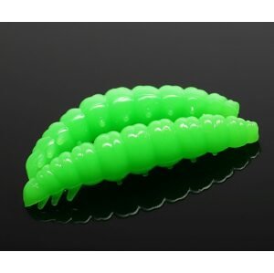Libra Lures Larva Hot Green - 3cm 15ks