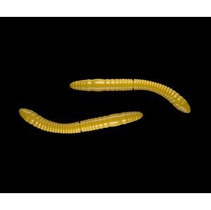 Libra Lures Fatty D’Worm Yellow - D’Worm 6,5cm 10ks