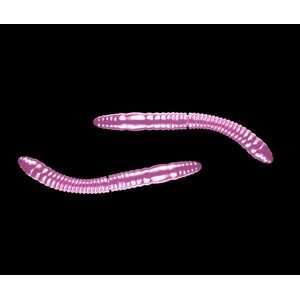 Libra Lures Fatty D’Worm Pink Pearl - D’Worm Tournament 5,5cm 12ks