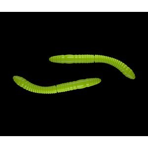 Libra Lures Fatty D’Worm Apple Green - D’Worm 6,5cm 10ks
