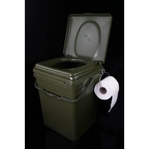 RidgeMonkey Kompaktní přenosná toaleta CoZee Toilet Seat Full Kit