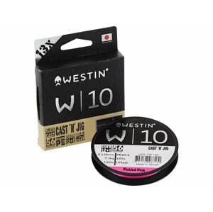 Westin Šňůra W10 Cast 'N' Jig 13 Braid Pink 110m - 0,12mm