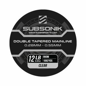Sonik Vlasec Subsonik Double Tapered Main Line Clear 990m - 0,33-0,60mm 16lb