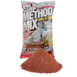 Bait-Tech Krmítková směs Big Carp Method Mix Krill & Tuna 2kg