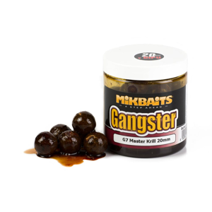 Mikbaits Boilie Gangster v dipu 250ml - G4 Squid Octopuss 20mm