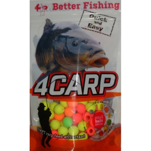 4Carp Fluoro pop up boilies 30g - Smoked Salmon 8mm