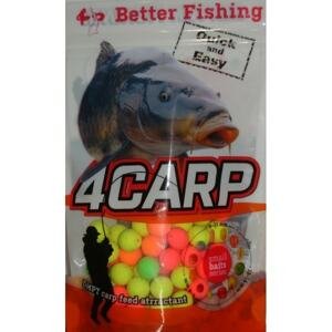 4Carp Fluoro pop up boilies 30g - Salmon 15mm