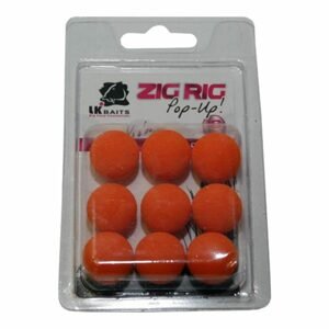 LK Baits ZIG RIG Pop–Up - 18 mm - Orange
