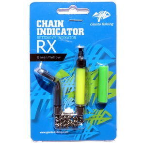 Giants Fishing Řetízkový indikátor Chain Indicator RX - Green/Yellow