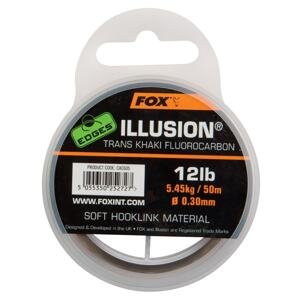 Fox Fluorocarbonový vlasec Edges Illusion Soft 50m - 0.30mm / 12lb / 5.45kg