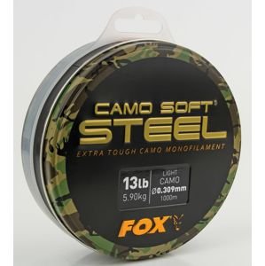 Fox Vlasec Camo Soft Steel 1000m - Light Camo 0.33mm 16lb/7.27kg