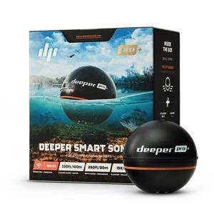 Deeper Nahazovací sonar Wifi s GPS Fishfinder Pro+