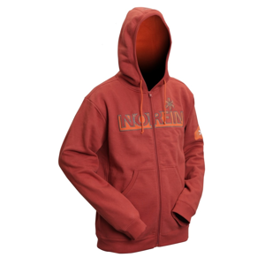 Norfin Mikina Hoody Terracota/červená - L